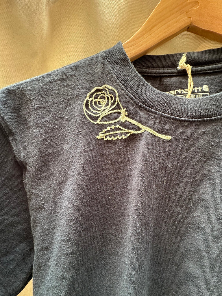 The New York T-Shirt Co. Vintage T.W. Embroidery Tee blends classic streetwear vibes with timeless craftsmanship, offering a soft, broken-in feel that feels like an old favorite from day one. Crafted in Los Angeles from premium cotton, this vintage-washed tee is finished with bold T.W. chain stitch embroidery across the chest—paying homage to retro athletic wear with a modern edge.

Whether styled solo or layered under a blazer and jeans, this tee adds instant downtown attitude to any outfit. 