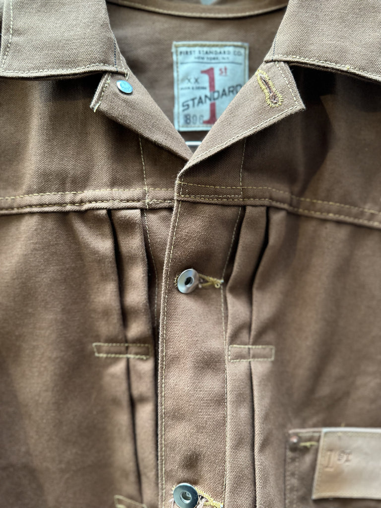 1st Standard Brooklyn FSB-896 pleated Deni Jacket