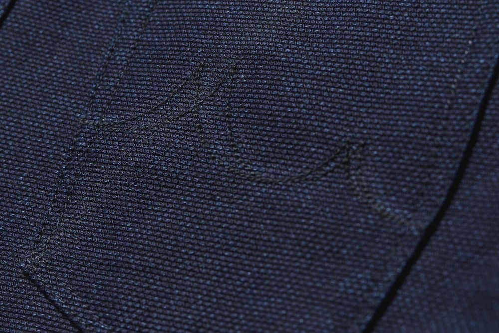 Sashiko was a centuries old Japanese embroidery technique utilizing thick yarns to reinforce points of strain on a garment. It was reinvented as a durable fabric with a textured face that was first used for firefighters and then martial artists. Today, the fabric has been refined, modernized and combined with indigo dying techniques. The D16 Sashiko carries on this beautiful tradition with a heavy weight sashiko jeans that includes pure copper rivets (USA). 