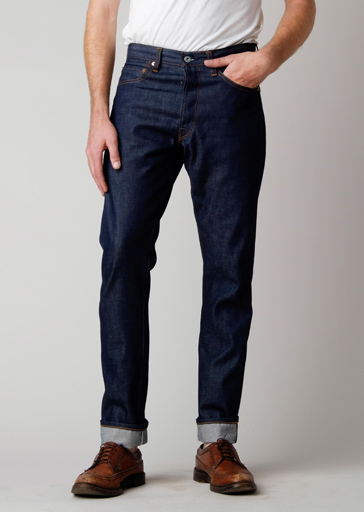 First Standard Co. Hi-Rise Skinny Jean - 14oz Raw Cone Denim