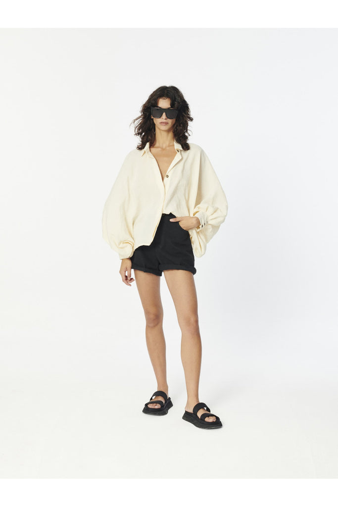 Muse by Another [Archive] Cupro Cape Shirt