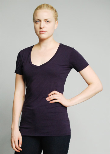 Brooklyn Denim Co. Hemp/Organic Cotton Vee Neck Tee