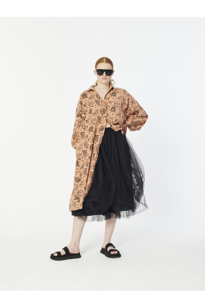 Muse by Another [Archive] Cupro Shirt Dress