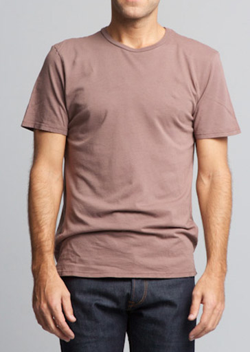 Brooklyn Denim Co. Organic Cotton Tee - Rambutan