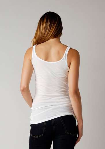 Brooklyn Denim Co. Organic Cotton Scoop Neck Tank