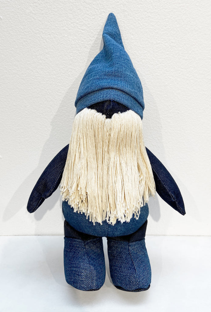 Big Blue Z & Co. Upcycled Denim Gnome