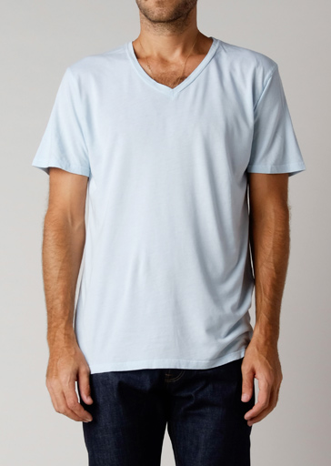 Brooklyn Denim Co. Vee Neck Tee Hemp Organic Cotton