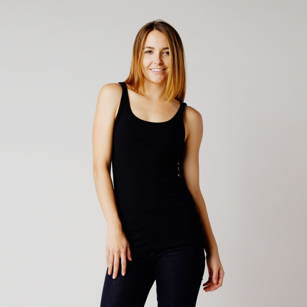 BDC Organic Cotton Scoop Neck Tank