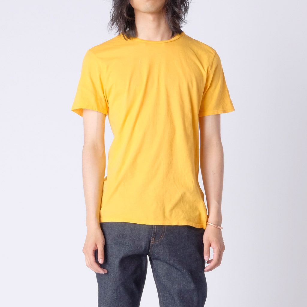 3XL Yellow Dot Brusly Short Sleeve Cotton T-Shirt By Undefined Gifts 