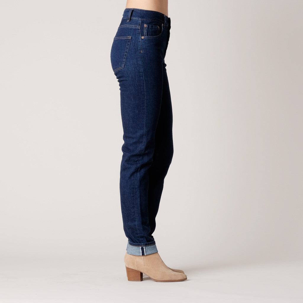 Brooklyn Denim Co. Boyfriend Jean - Rinsed Selvedge Denim