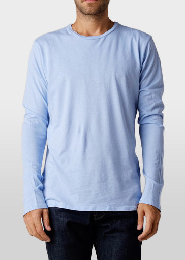 This Brooklyn Denim Co. super soft long sleeve tee features a crew neckline.

Details:

*100% organic cotton

*No tags

*Crew Neck

*Pre-Shrunk

*Made in USA