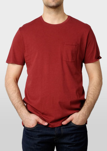 Introducing the Brooklyn Denim Co. Organic Cotton Pocket Tee, a premium t-shirt that combines sustainable materials with timeless design, offering both comfort and style for the conscious consumer.

Key Features:

    100% Organic Cotton: Crafted from high-quality organic cotton, this tee provides exceptional softness and breathability, ensuring all-day comfort.

    Classic Pocket Detail: Featuring a functional chest pocket, this t-shirt adds a subtle yet practical element to its classic design.
