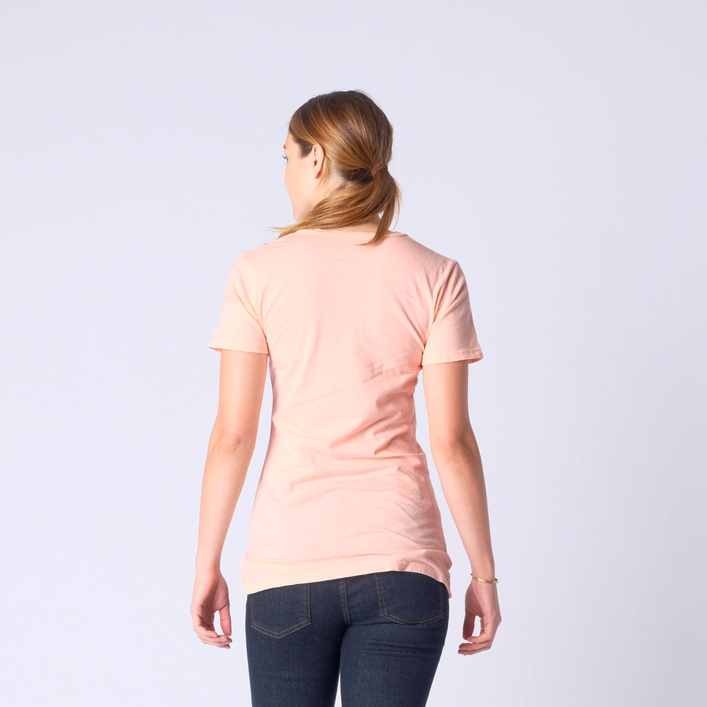 This Brooklyn Denim Co. super soft tee features a vee-neckline with short sleeves.

Details:

*100% Organic Cotton

*Pre-Shrunk

*No Tag

*Made in USA
