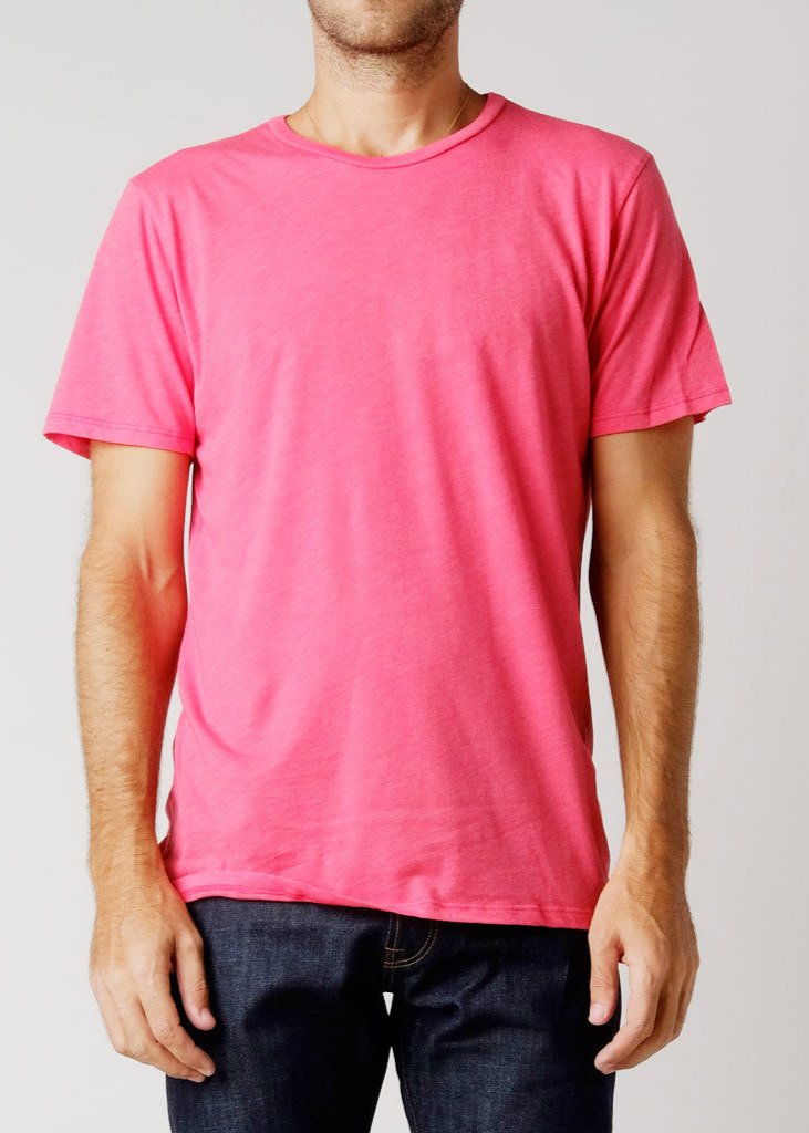 This Brooklyn Denim Co. super soft short sleeve tee features a crew neckline.

Details:

*50% recycled plastic, 50% organic cotton

*No tag

*Pre-Shrunk

*100% made in California

*Each piece is created to order using high quality, low impact garment-dye processing which gives it a unique character and lived-in feel.