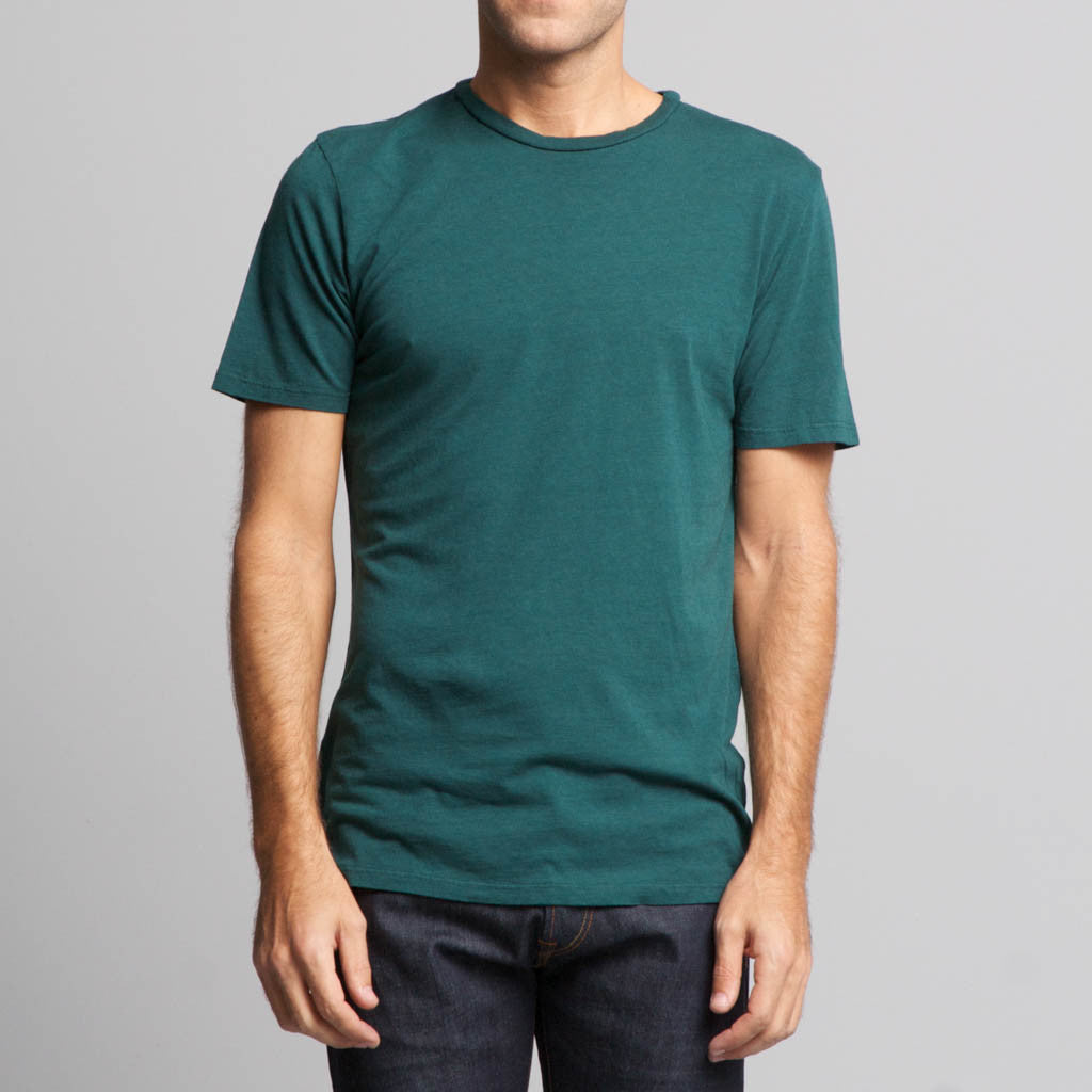 BDC SS Crew Neck Tee Hemp Spirulina. This short sleeve Brooklyn Denim Co. tee features a crew neck and is made from super soft organic materials.

Details:

*60% Hemp, 40% Organic Cotton

*Pre-shrunk

*No Tag

*Made in U.S.A

*Each piece is created to order using high quality, low impact garment-dye processing which gives it a unique character and lived-in feel.