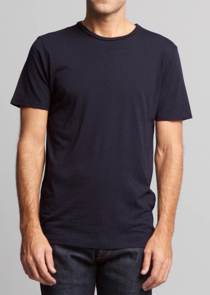 BDC SS Crew Neck Tee Hemp Wild Blueberry. This short sleeve Brooklyn Denim Co. tee features a crew neck and is made from super soft organic materials.

Details:

*60% Hemp, 40% Organic Cotton

*Pre-shrunk

*No Tag

*Made in U.S.A

*Each piece is created to order using high quality, low impact garment-dye processing which gives it a unique character and lived-in feel.