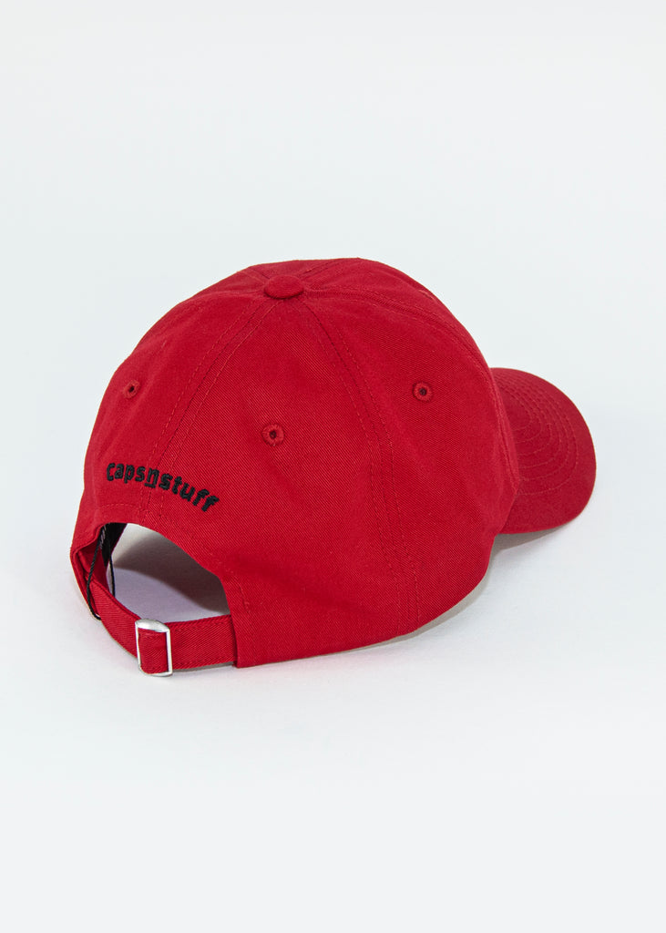 Caps n Stuff Pizza Cap in Red