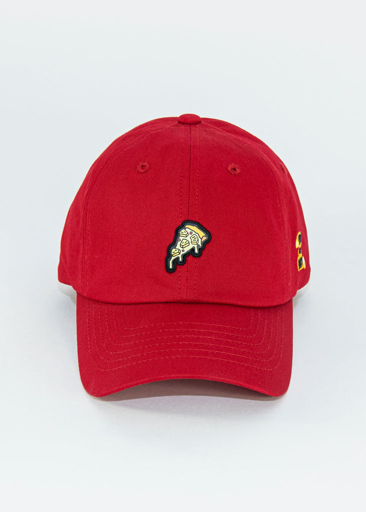 Caps n Stuff Pizza Cap in Red