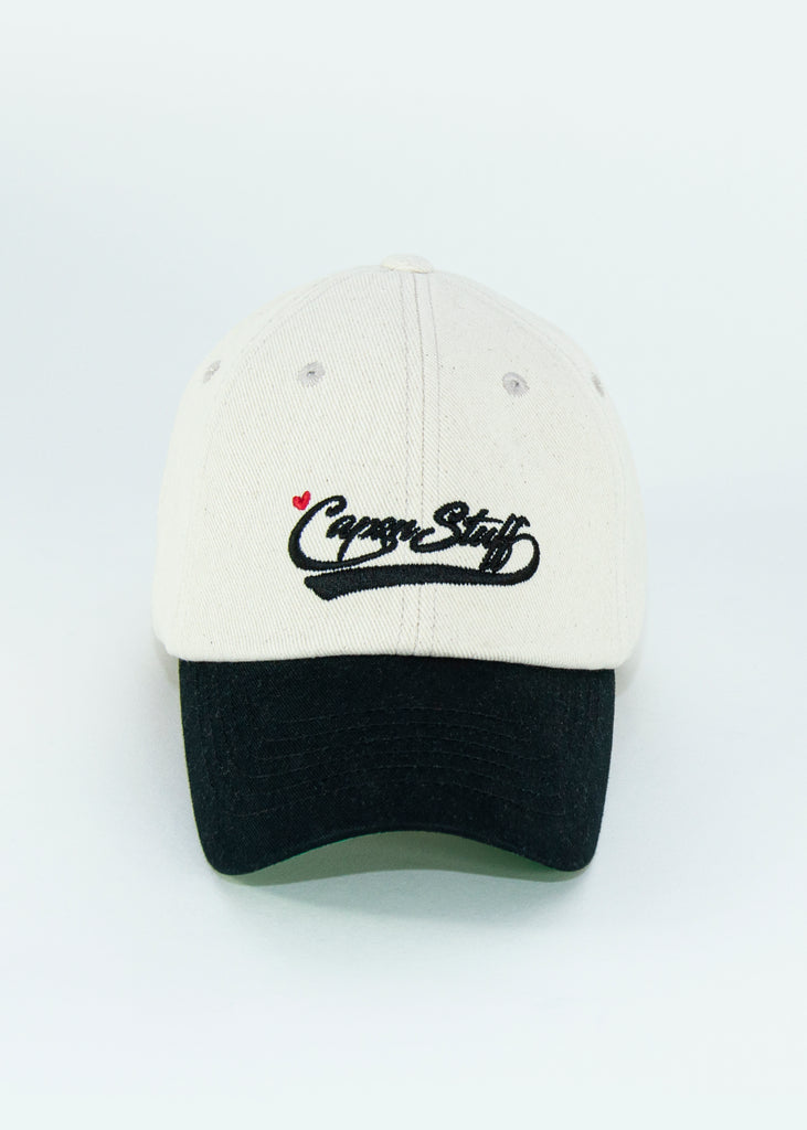 Caps n Stuff Logo Cap in Black