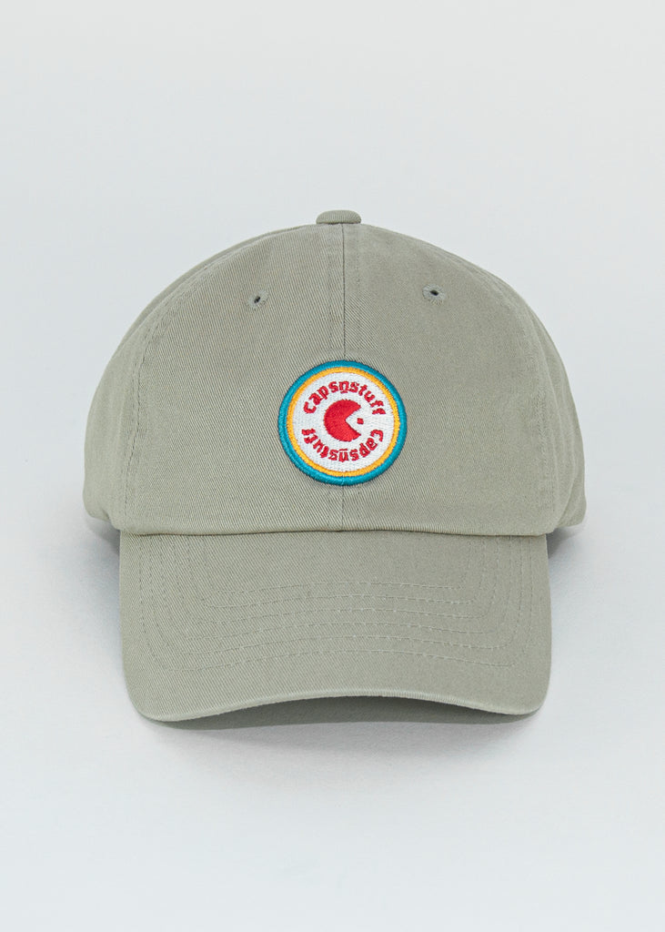 Caps n Stuff Pacman Cap in Light Khaki