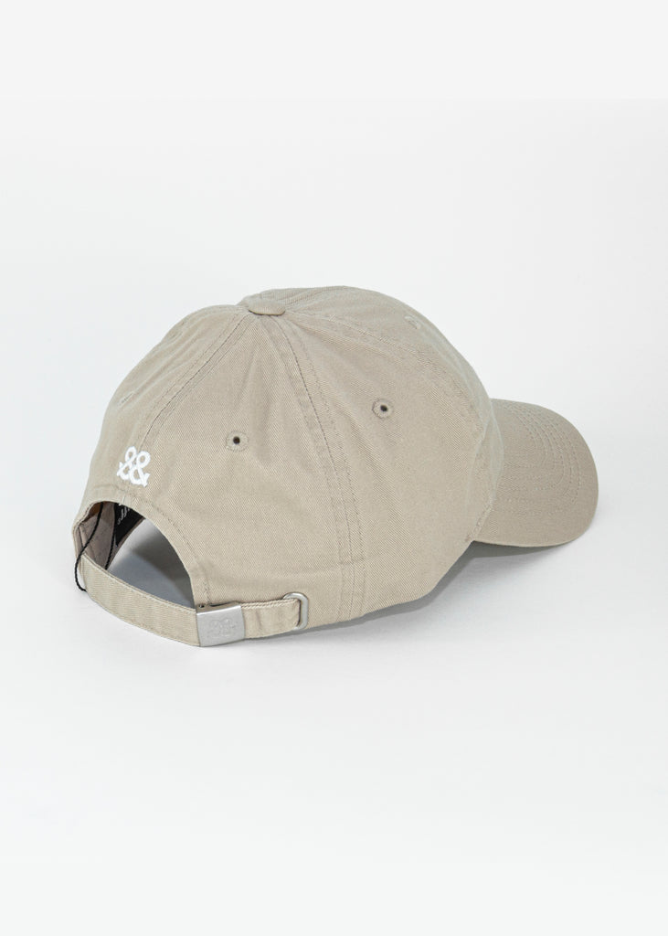 Caps n Stuff Basic Logo Cap in Beige