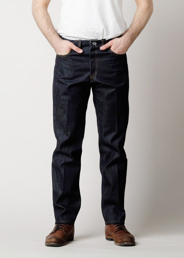 First Standard Co. No Waist Band Tapered Jeans | Brooklyn Denim Co.