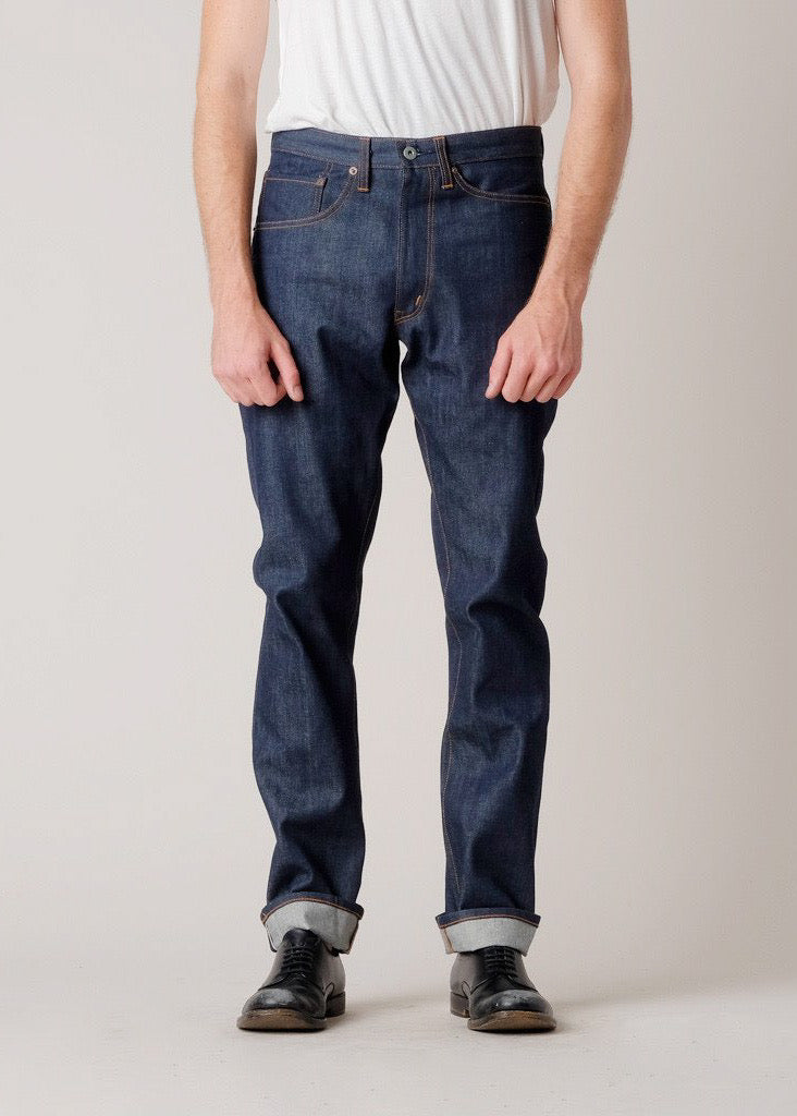 Otomo　Spick and Span STRAIGHT DENIM ONI Denim 665S Relax Spike Stretch 15oz Slim Tapered Jean