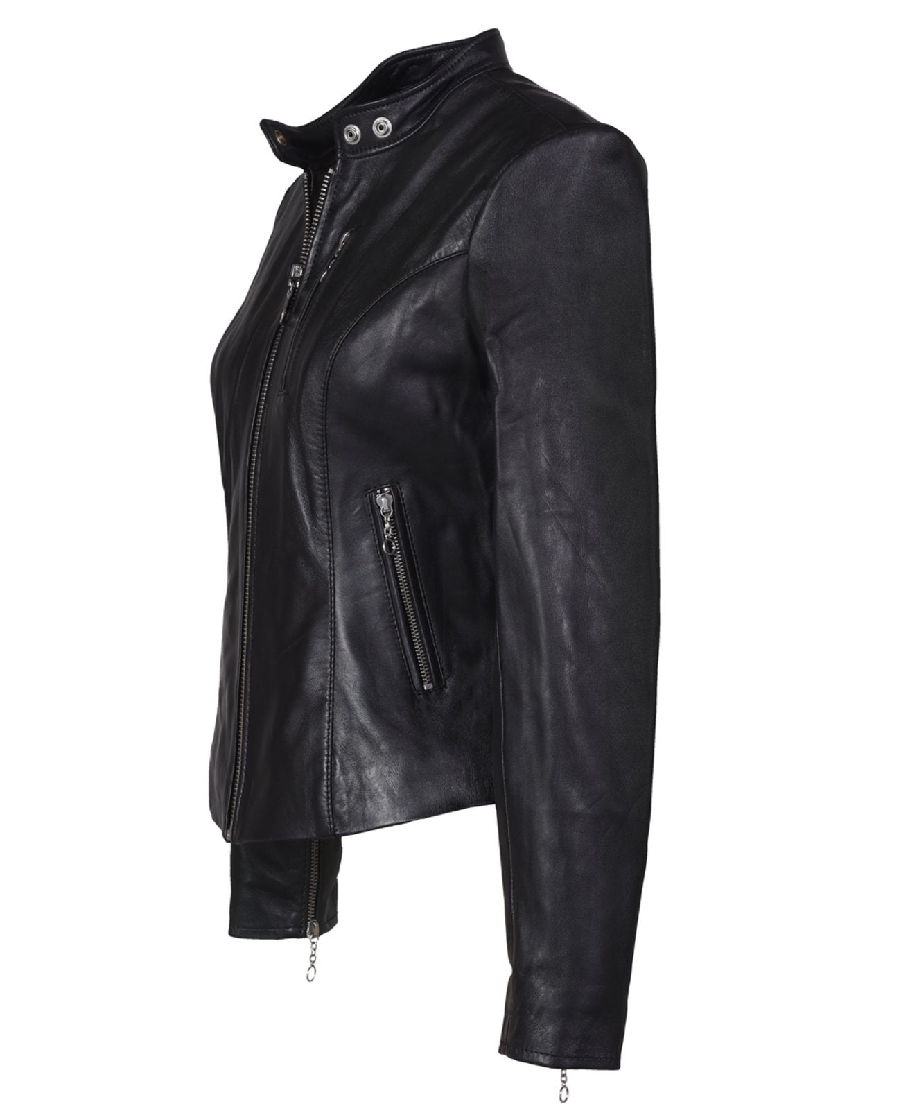 Schott Women's Cafe Racer | Schott 21141W Leather Jacket