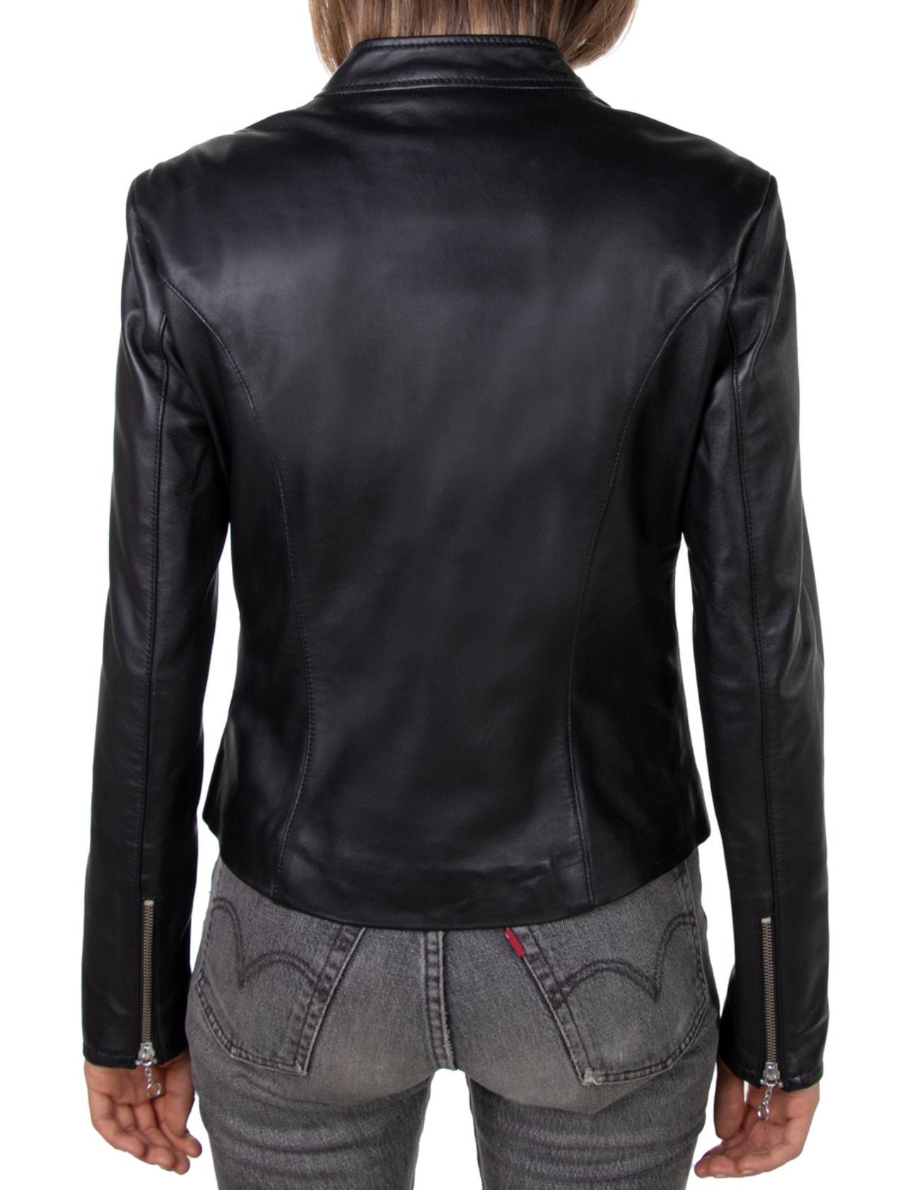 Schott Women's Cafe Racer | Schott 21141W Leather Jacket