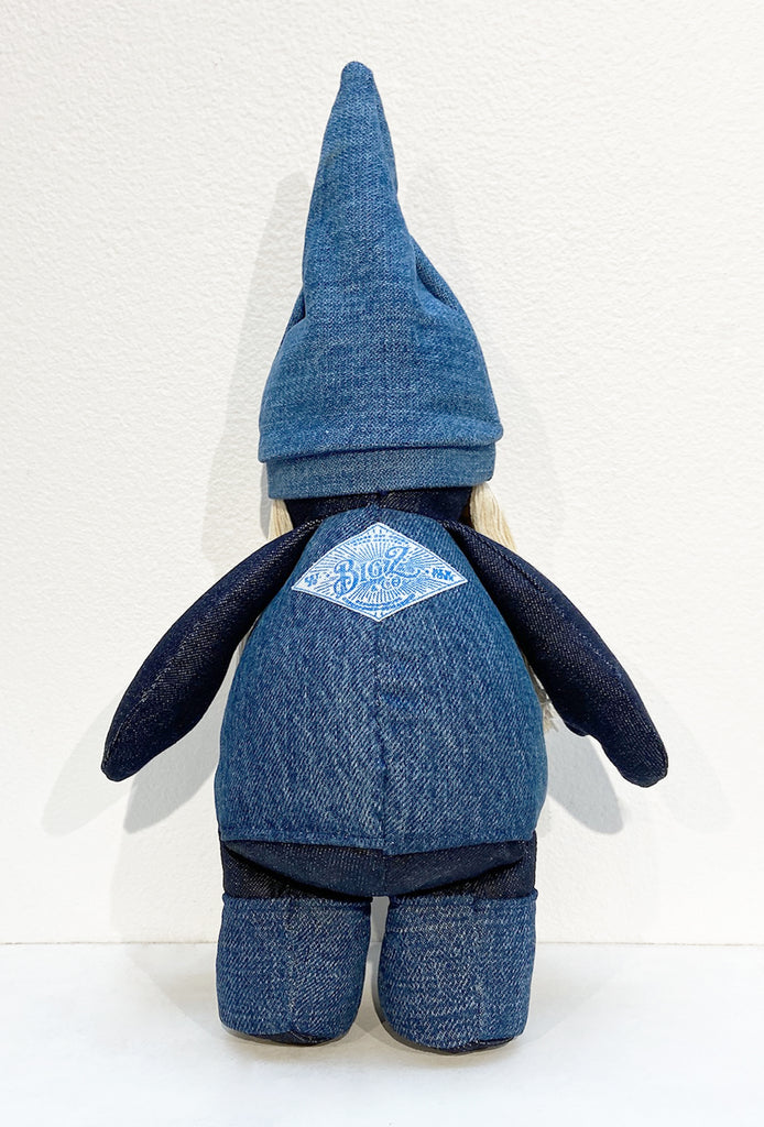 Big Blue Z & Co. Upcycled Denim Gnome