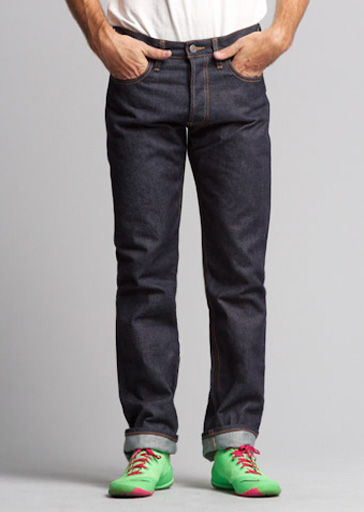 3Sixteen SL-100x Slim Straight Raw Selvedge Jeans | Brooklyn Denim