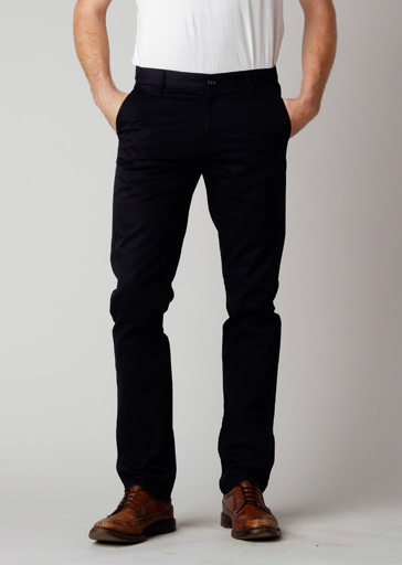 Pantalon Homme Chino Regular Straight Style Business Couleur Unie