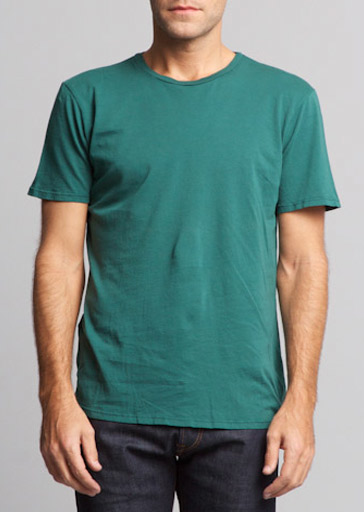 Brooklyn Denim Co. Organic Cotton Tee - Rambutan